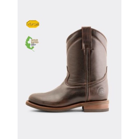 Bota Roper con Cierre y Suela Vibram Resistente a Aceites Paddock Expresso Estilo 1677