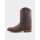 Bota Roper con Suela de Cuero Crazy Café Estilo 1000