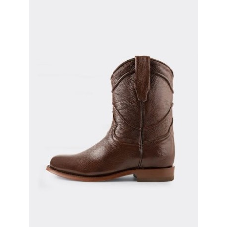 Bota Roper Venado Genuino Chocolate Estilo 1001