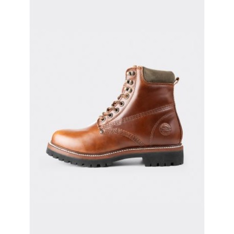 Bota Haiker + Amplio Premium Pull-up Albatros Caramel Estilo 2413